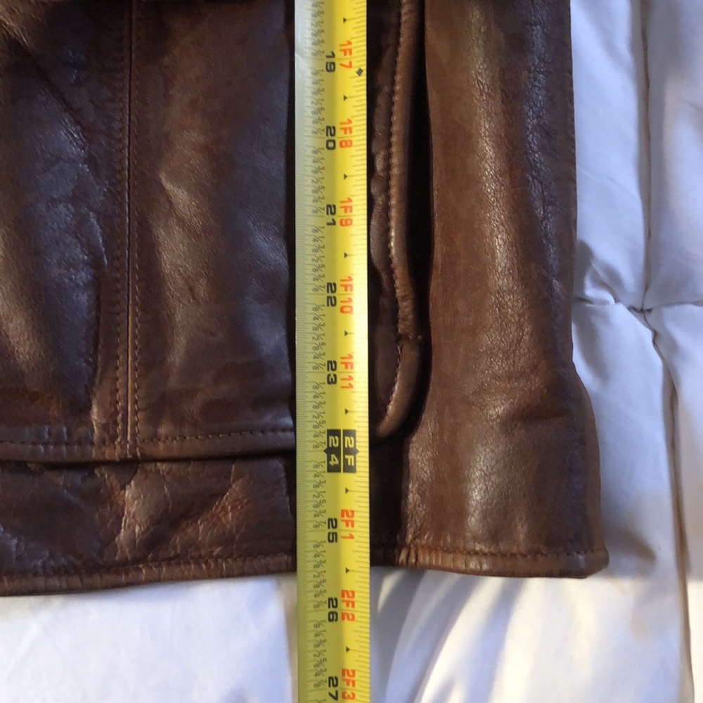HSN (Hart Schaffer Marks)leather jacket. - Picture 7 of 11